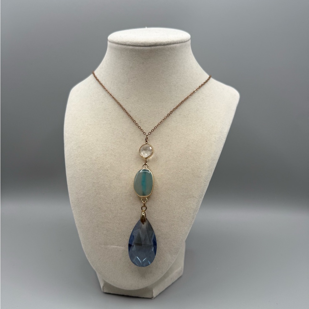 Glass crystal Neckalce